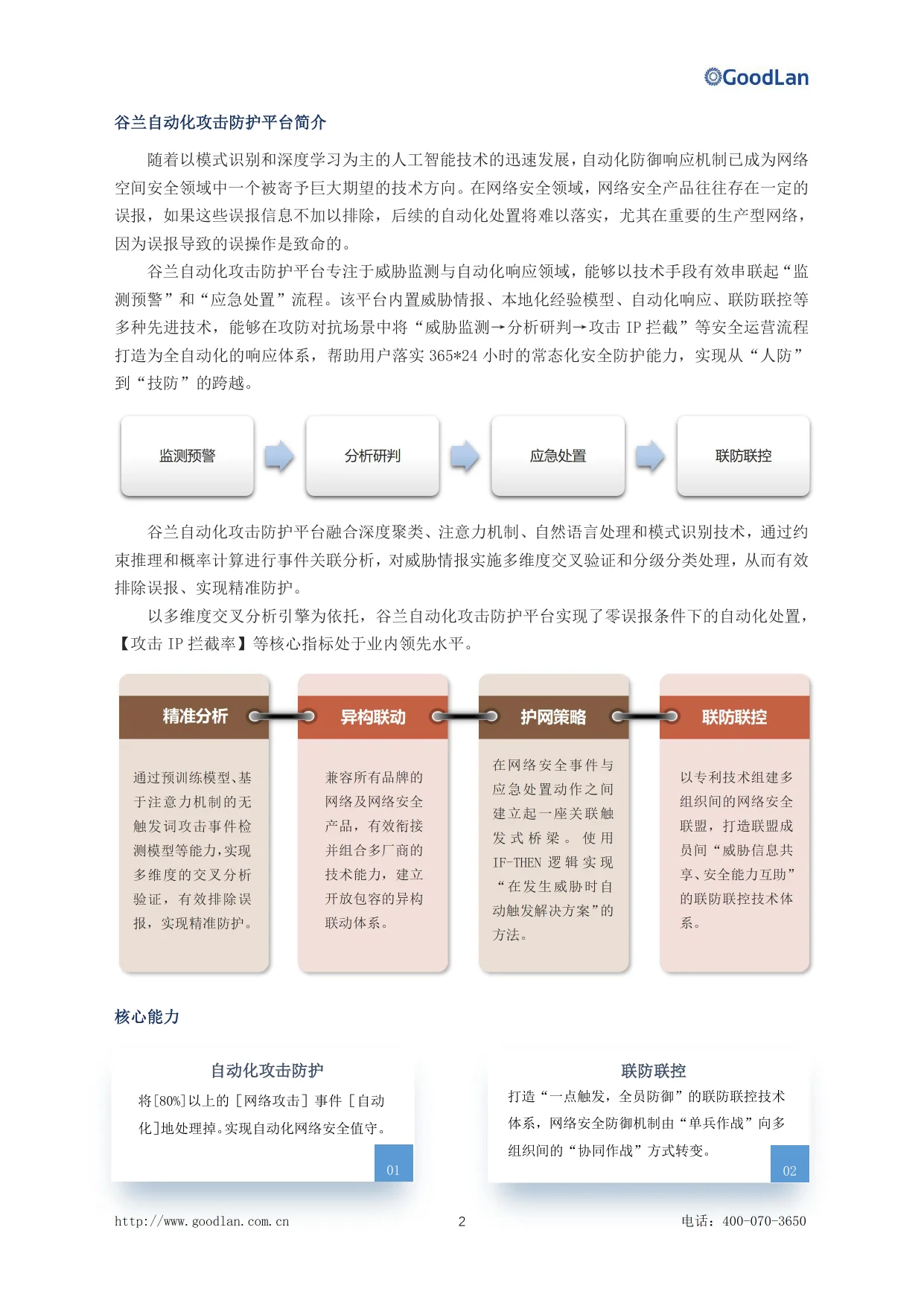 谷兰自动化攻击防护平台简介与核心能力
